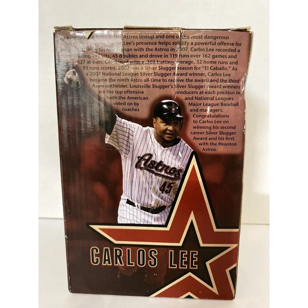 Carlos Lee Figurine Houston Astros 2007 Silver Slugger SGA